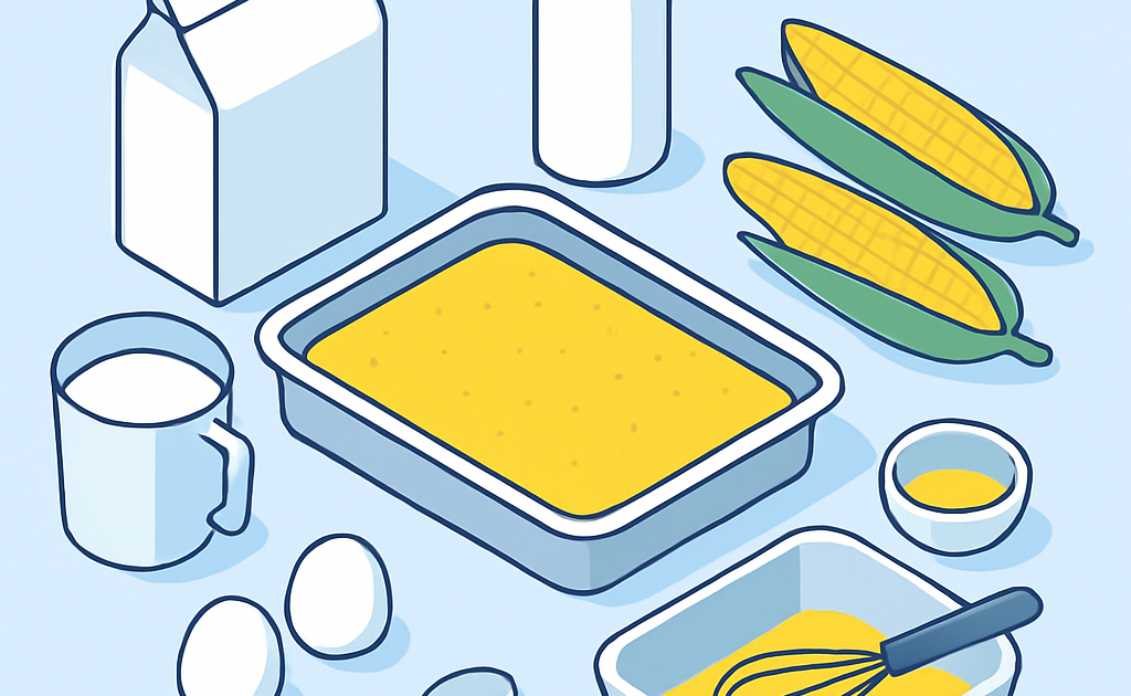 Ilustracao BoraDicas tutorial como fazer bolo de milho festa junina