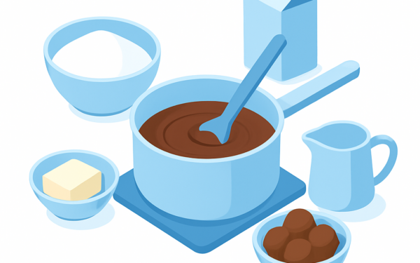 Ilustracao BoraDicas tutorial como fazer brigadeiro cremoso de panela com ponto perfeito