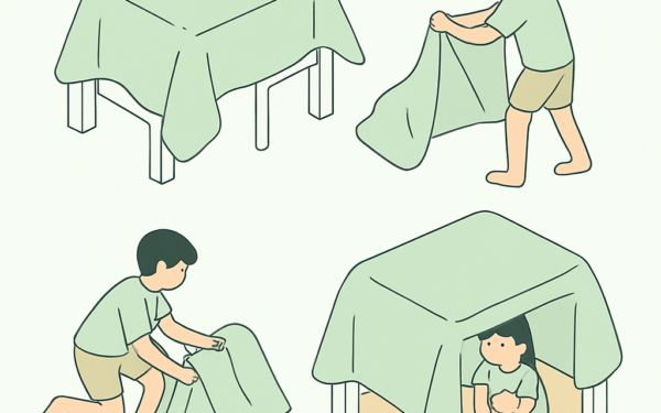 como fazer cabana cobertor criancas passo a passo BoraDicas