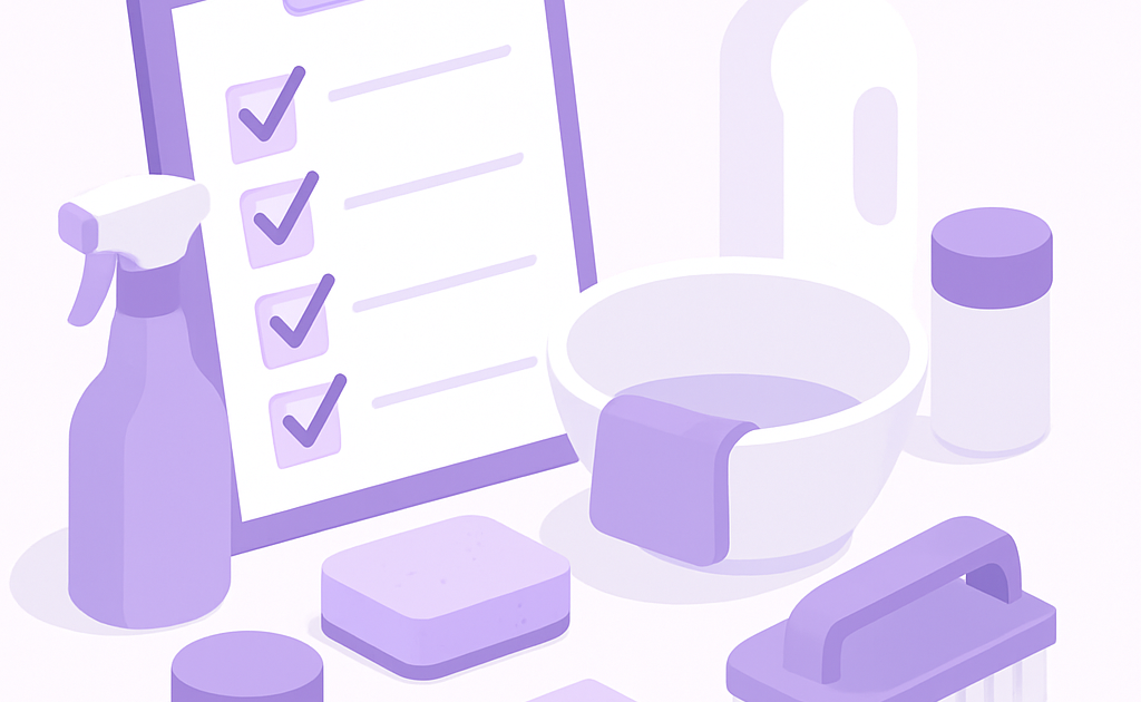 como fazer checklist limpeza semanal passo a passo BoraDicas