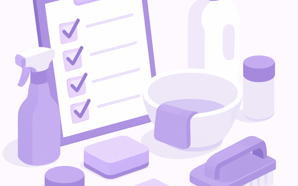 como fazer checklist limpeza semanal passo a passo BoraDicas