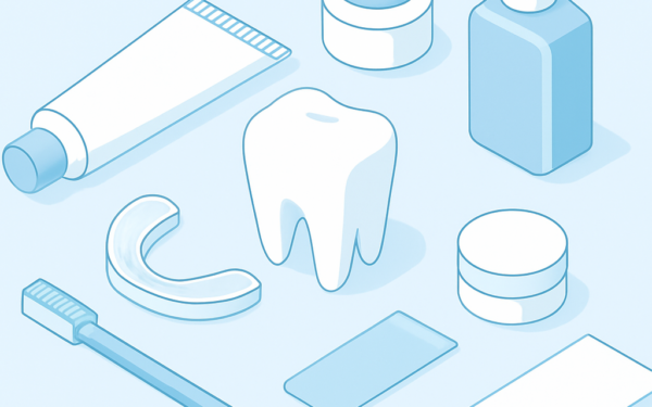 Ilustracao BoraDicas tutorial clareamento dental caseiro