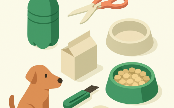 como fazer comedouro cachorro reciclado passo a passo BoraDicas
