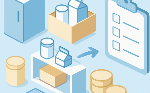 Ilustracao BoraDicas tutorial controle validade alimentos sistema FIFO