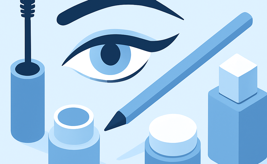 Ilustracao BoraDicas tutorial como fazer delineado de olho perfeito