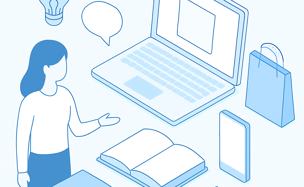 Ilustracao BoraDicas tutorial como fazer ebook e vender online