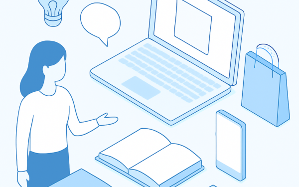 Ilustracao BoraDicas tutorial como fazer ebook e vender online