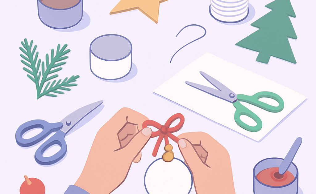 como fazer enfeites natal artesanais passo a passo BoraDicas