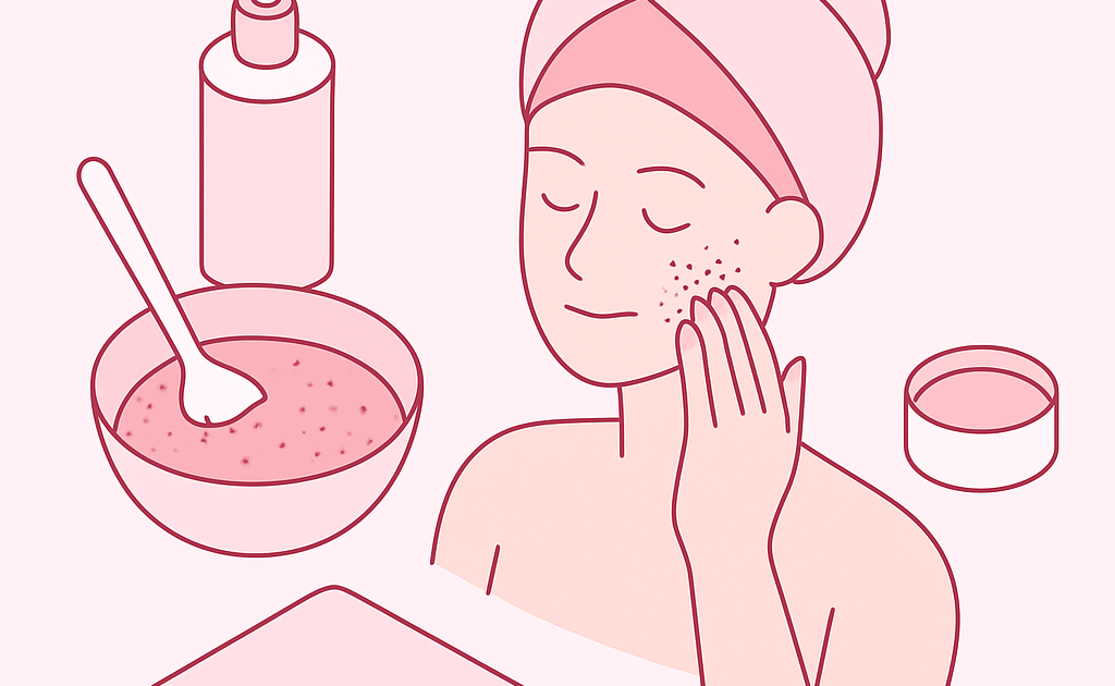 como fazer esfoliacao facial caseira passo a passo BoraDicas