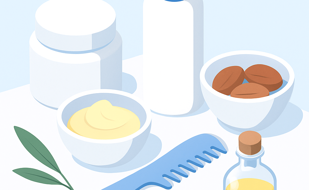 Ilustracao BoraDicas tutorial hidratacao capilar caseira