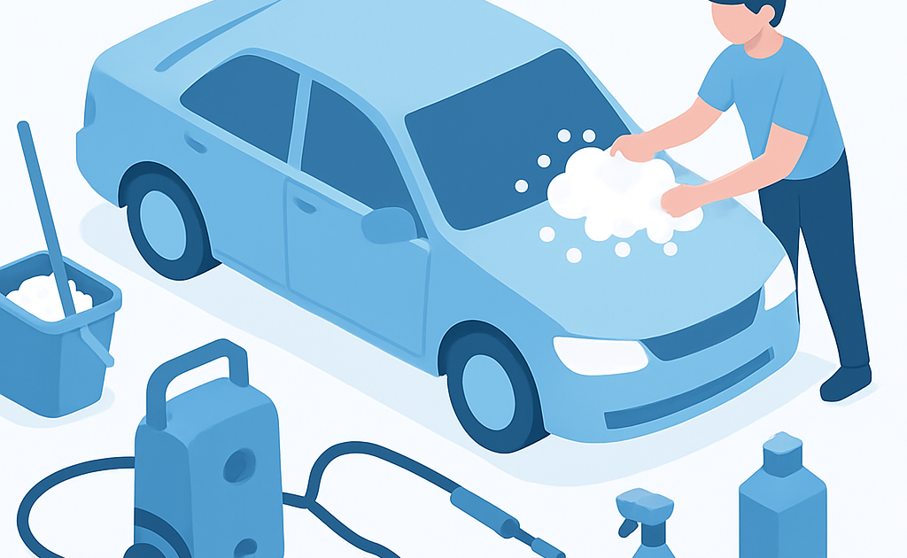 como fazer lavagem automotiva completa passo a passo BoraDicas