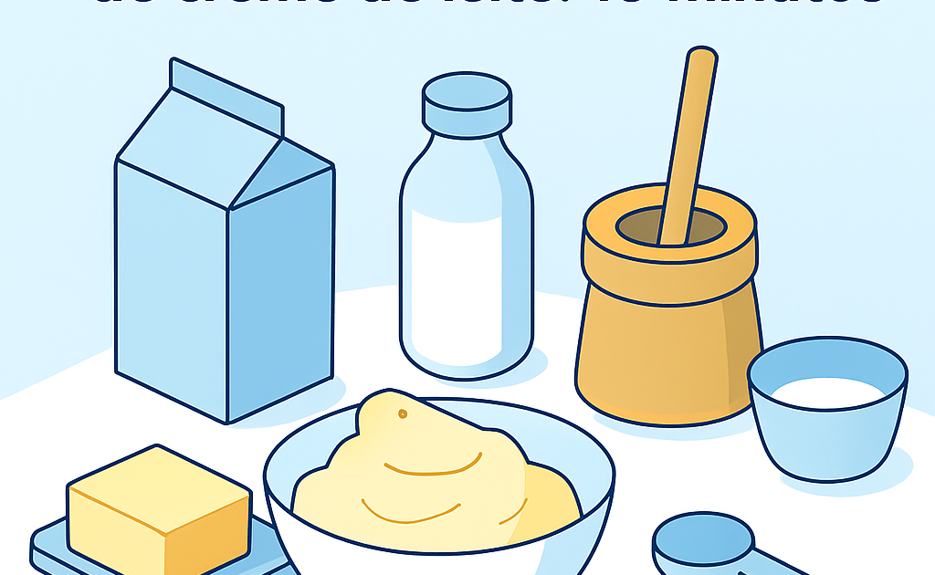 Ilustracao BoraDicas tutorial como fazer manteiga caseira