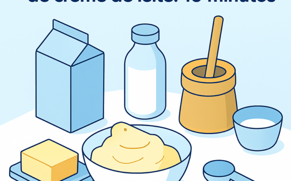 Ilustracao BoraDicas tutorial como fazer manteiga caseira