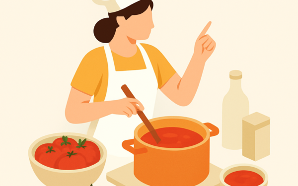 como fazer molho tomate caseiro barato passo a passo BoraDicas