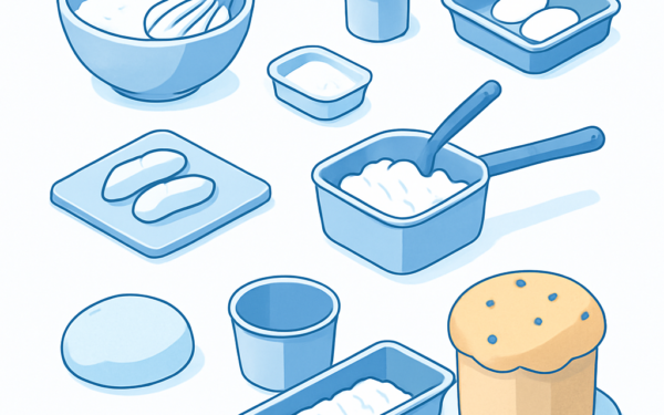 Ilustracao BoraDicas tutorial como fazer panetone caseiro passo a passo