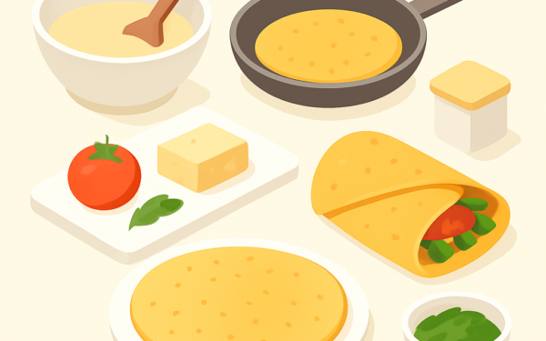 como fazer panqueca salgada recheada para vender passo a passo BoraDicas