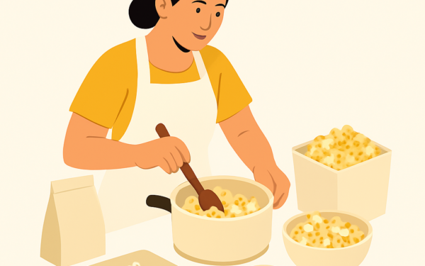 como fazer pipoca doce caseira passo a passo BoraDicas