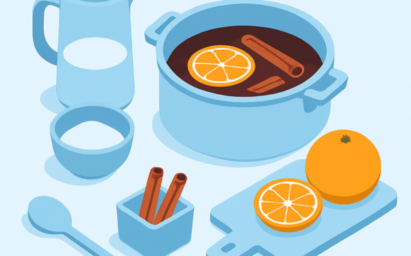 Ilustracao BoraDicas tutorial como fazer quentao sem alcool para criancas