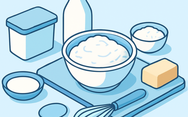 Ilustracao BoraDicas tutorial como fazer requeijao caseiro cremoso