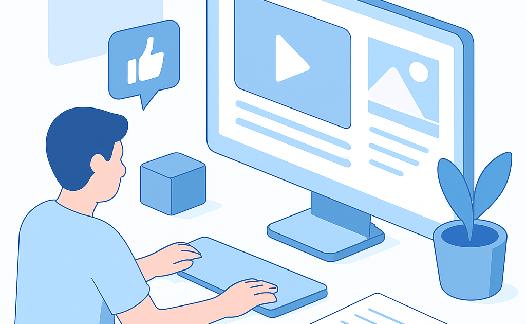Ilustracao BoraDicas tutorial como fazer thumbnail YouTube profissional