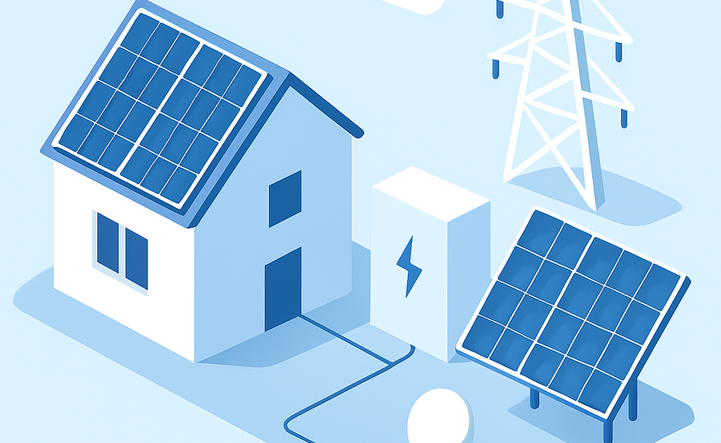Ilustracao BoraDicas tutorial como funciona energia solar residencial