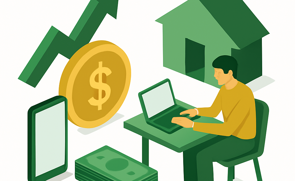 Ilustracao emprego e renda BoraDicas tutorial