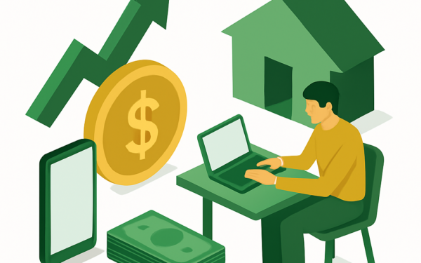 Ilustracao emprego e renda BoraDicas tutorial