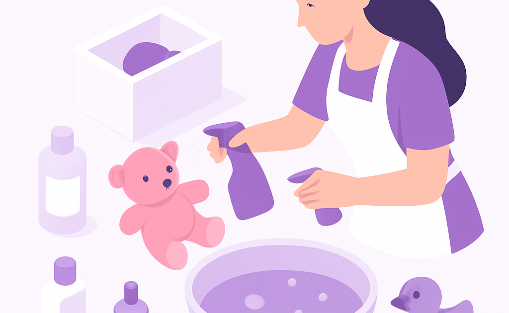 como higienizar brinquedos de bebe sem produtos toxicos passo a passo BoraDicas