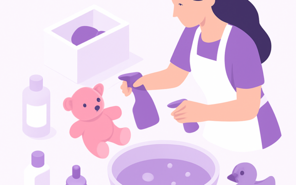 como higienizar brinquedos de bebe sem produtos toxicos passo a passo BoraDicas