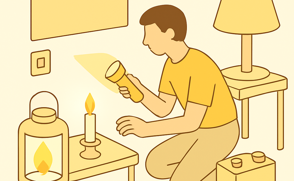 como improvisar iluminacao quando falta energia passo a passo BoraDicas