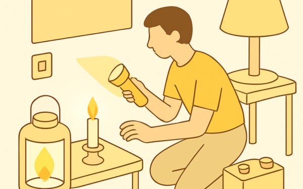 como improvisar iluminacao quando falta energia passo a passo BoraDicas