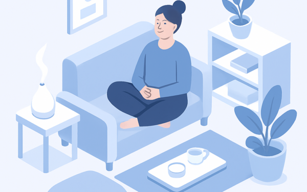 como improvisar rotina de relaxamento em casa passo a passo BoraDicas