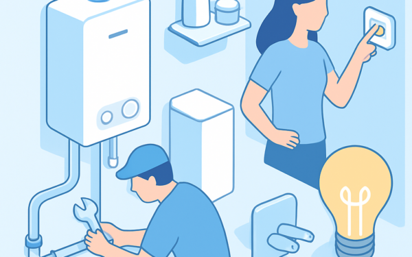 Ilustracao BoraDicas tutorial instalacao aquecedor a gas passo a passo