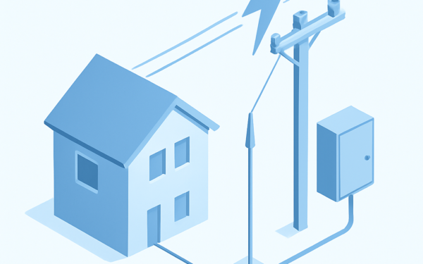 Ilustracao BoraDicas tutorial instalacao DPS protetor surtos quadro eletrico residencial