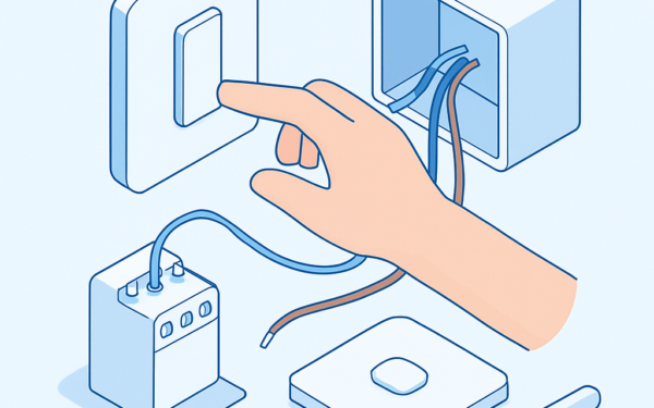 Ilustracao BoraDicas tutorial como instalar interruptor inteligente sem neutro