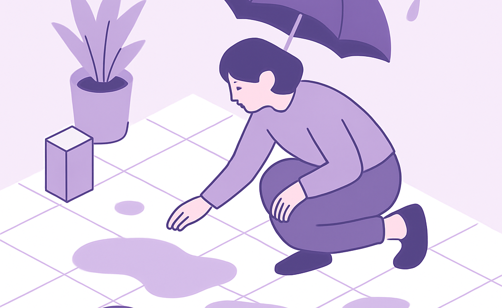como interpretar manchas que surgem no piso apos chuva passo a passo BoraDicas