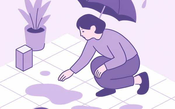 como interpretar manchas que surgem no piso apos chuva passo a passo BoraDicas