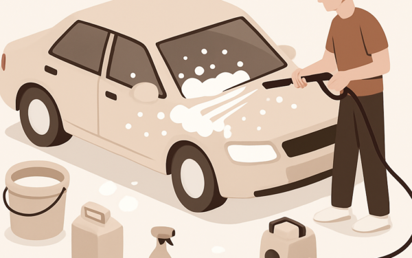como lavar carro completo economico passo a passo BoraDicas