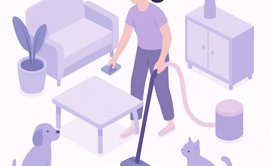 como limpar casa com pets sem levantar poeira passo a passo BoraDicas