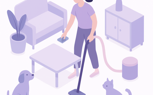 como limpar casa com pets sem levantar poeira passo a passo BoraDicas