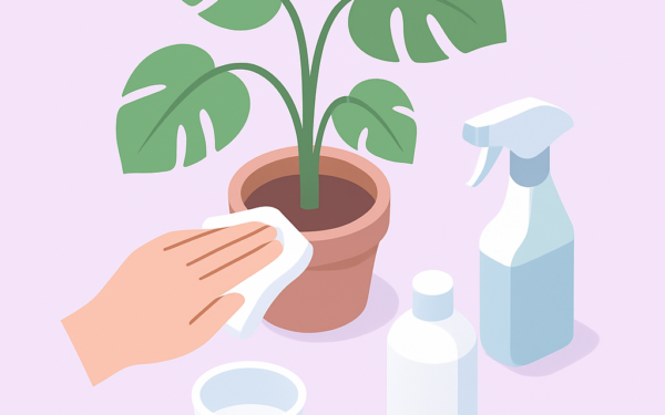 como limpar folhas de plantas passo a passo BoraDicas