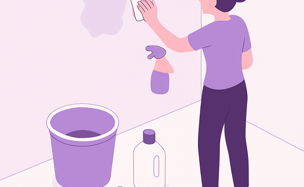 como limpar paredes sem remover tinta passo a passo BoraDicas