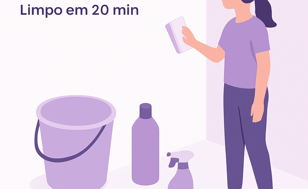 como limpar residuos cola parede passo a passo BoraDicas