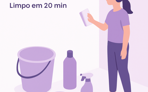 como limpar residuos cola parede passo a passo BoraDicas