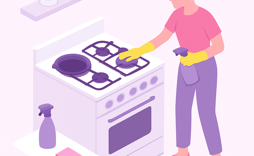 como manter fogao limpo mesmo fritando alimentos passo a passo BoraDicas