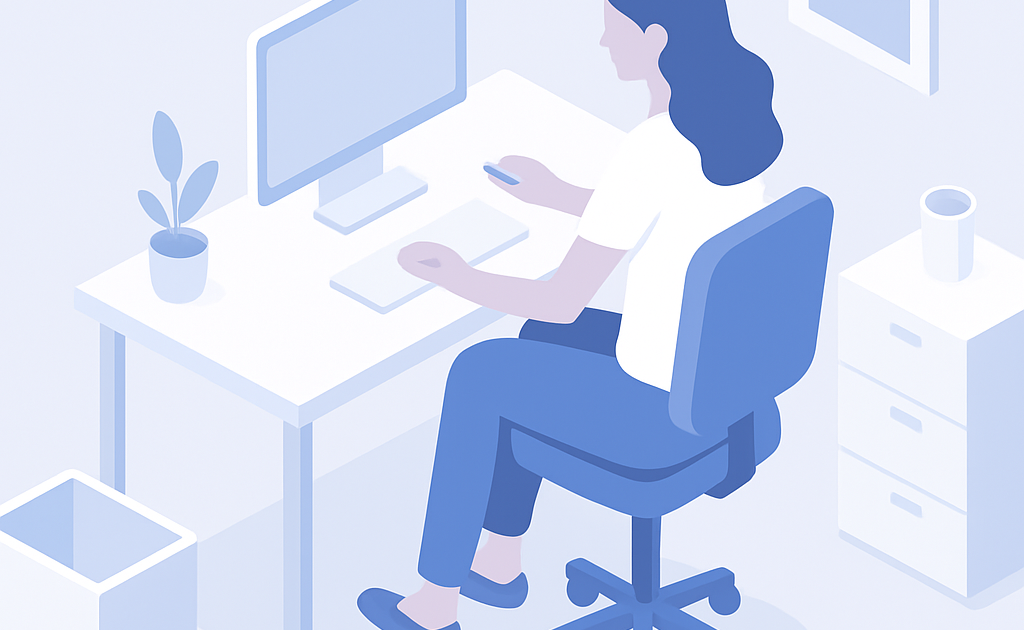 como melhorar postura home office passo a passo BoraDicas