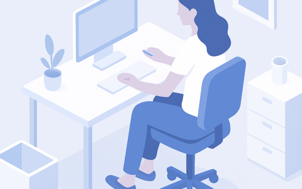 como melhorar postura home office passo a passo BoraDicas