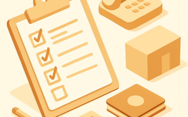 como montar checklist de mudanca para nao esquecer documentos passo a passo Bora