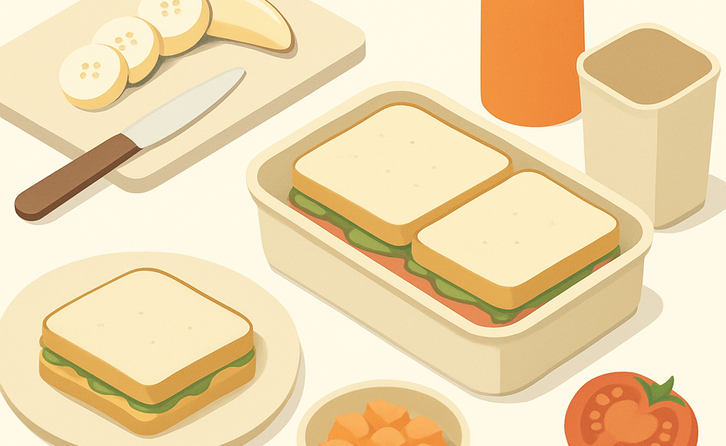 como montar lanche rapido para trabalho sem gastar passo a passo BoraDicas