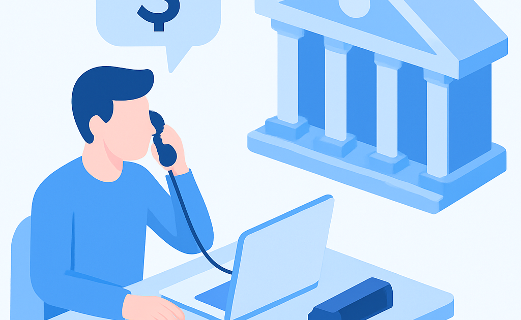 Ilustracao BoraDicas tutorial como negociar divida com banco por telefone